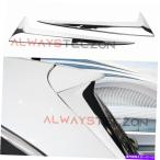 クロームカバー トヨタシエナ2022のリアトランクウィンドウネタバレカバートリムクロムアクセサリー Rear Trunk Window Spoiler Cover Trim Chrome Ac