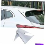 クロームカバー 日産ローグスポーツ2017-2021 ABSクロームリアウィングサイドネタバレカバートリム2p For Nissan Rogue Sport 2017-2021 ABS Chrome R