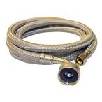 [ параллель импортные товары ]LASCO 10 0979 Dishwasher Supply Flex, Stainless Steel Braided wit