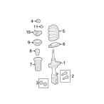[ параллель импортные товары ]Genuine Ford (W500742 S442) Bolt