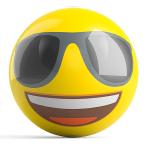 [ параллель импортные товары ]. знак желтый поверхность bo- кольцо мяч Bowlerstore Products Emoji Yellow Faces Bowling
