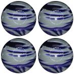 [ параллель импортные товары ]EPCO Candlepin Bowling ball Marbleized лиловый, серый &amp; белый 4 Balls