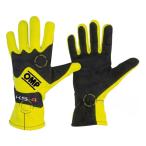 [ параллель импортные товары ]OMP KS 4 GLOVE желтый × черный XL размер перчатка для гонок карт * пробег . для (KK02744E1
