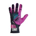 [ параллель импортные товары ]OMP KS 4 GLOVE лиловый × черный XL размер перчатка для гонок карт * пробег . для (KK02744E2