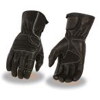 [ параллель импортные товары ]Milwaukee Leather унисекс для взрослых теплоизоляция подкладка накладка ввод задний перчатка для гонок отражающий трубчатая обводка имеется (b