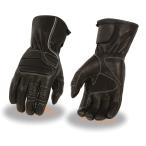 [ параллель импортные товары ]Milwaukee Leather SH607 Men's Black Leather Thermal Lined Padded