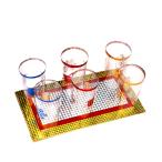 ショッピングMAGICIAN 【並行輸入品】Enjoyer 6カップ 2プレートから取り出す マジックトリックカップ ステージマジック小道具 ボード イリュージョン ギミック