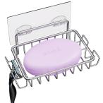 [ параллель импортные товары ]Nieifi подставка под мыло держатель крюк 4 шт имеется нержавеющая сталь серебряный склеивание душ / автобус салон для Nieifi B