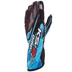 [ параллель импортные товары ]OMP KS 2 Art GLOVE черный × Cyan XXS размер (BLACK/CYAN) перчатка для гонок гоночный автомобиль 