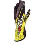 [ параллель импортные товары ]OMP KS 2 Art GLOVE черный × желтый XS размер (BLACK/YELLOW) перчатка для гонок рейсинг 