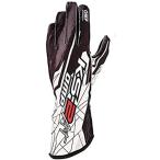 [ параллель импортные товары ]OMP KS 2 Art GLOVE черный × белый XXS размер (BLACK/WHITE) перчатка для гонок рейсинг 