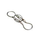 MilesMagic Magician's Horseshoe Puzzle Metal Gimmick Ring Add Rem 並行輸入品