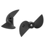 [ параллель импортные товары ]Dilwe 1 Pair RC Boat Propellers, 2 Blades CW CCW Nylon Propeller