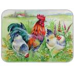 [ параллель импортные товары ]OREZI всасывание . микроволокно посуда сухой коврик кухня оборудование орнамент курица . самец курица Vintage посуда осушитель накладка двусторонний посуда сухой ma