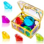 [ параллель импортные товары ]Hercugifts Diving Gem Pool Toy Colorful 6 Big Diamond Set with T