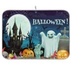[ параллель импортные товары ]ZzWwR Happy Halloween Moon Night Graveyard Absorbent Dish Drying