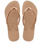 ショッピングhavaianas 【並行輸入品】(ハワイアナス) Havaianas ビーチサンダル スリム ロックメッシュ, ローズゴールド, 5 6 Havaianas Wo