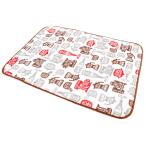 [ параллель импортные товары ]High End Home Dish Drying Mat for Countertop 20 x 15 Inch Red Br