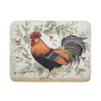 [ параллель импортные товары ]Farmhouse Rooster посуда сухой коврик 18 x 24 дюймовый всасывание . микроволокно Vintage chi gold тарелка коврик вода 