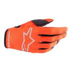 [ параллель импортные товары ]Alpinestars радар перчатка ( hot orange черный M) Alpinestars Radar Gloves (Ho