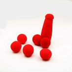 SUMAG 1 Set Small Sponge Brother Magic Tricks 4 Pcs Red Sponge B 並行輸入品