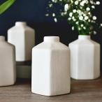【並行輸入品】Carrot's Den   6個セット ホワイトセラミックのつぼみ花瓶 モダンな室内装飾 | ボヘミアン花瓶 花と植物用 | 結