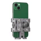 ショッピング携帯電話 【並行輸入品】FANAUE 携帯電話マウント 1インチボール付き RAMマウント Bサイズ ダブルソケットアーム&バイク携帯電話ホルダー アルミ