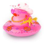 [ параллель импортные товары ]Hoemwarm Car Rubber Duck Decoration,Pink Duck Car Dashboard Duck