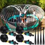 【並行輸入品】Liliful トランポリン スプリンクラー 子供用 夏 アウトドア トランポリン 水遊び スプリンクラー トランポリン アクセサ
