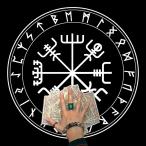 ショッピングMAGICIAN 【並行輸入品】23x23In Board Game Card Table Covers Magician Daily Pad Tarot Ta