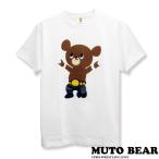 武藤ベアー/MUTO BEAR Tシャツ 白