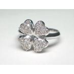 K18WGホワイトゴールドダイヤモ...