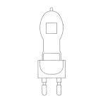 東芝　スタジオ用ハロゲン電球(シ�