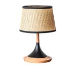 エル・コミューン　アンパサンドファクトリー AMP TABLE LAMP HORN BK テーブルライト コンセント・中間スイッチ付き ラタン ブラック ランプ別売り　AMP-L035