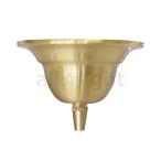 ★　シーリングカバー　ゴールド（金色）　真鍮製　ペンダントライト用　BRASS CEILING COVER