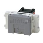 神保電器　ＬＡＮ用埋込モジュラージャック　Ｃａｔ５ｅ対応　８極８心用　ＬＡＮ文字入り　ソリッドグレー　JEC-BN-LW5E-L-SG