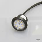 Yahoo! Yahoo!ショッピング(ヤフー ショッピング)ノア　家具用LED照明（什器用） ダウンライト 丸形 黒 コード長150mm PC付 電球色 ワンタッチ式 取付穴φ21mm 0.2W 直下照度50lx（30cm直下）　N-LED2017