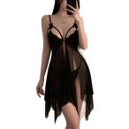  sexy нижнее белье женский Ran Jerry baby doll гонки T-back комплект Cami платье .. чувство взрослый симпатичный черный 