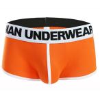 Yahoo! Yahoo!ショッピング(ヤフー ショッピング)下着 メンズ ボクサーブリーフ ストレッチインナー おしゃれ 男性下着 通気性良い 快適 Mサイズ オレンジ