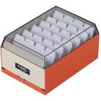 カール事務器 カードケース 名刺ケース 400枚 オレンジ CFC-400-O