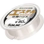 サンライン(SUNLINE) ハリス エステル仕掛ハリス ポリエステル 60m 5号 クリア