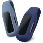 kwmobile 対応: Fitbit Inspire 2 / Ace 3 2x クリップホルダー - シリコン フィットネストラッカー クリップ
