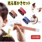 耳かき みみかき ピンセット ライト付き 子供 光る 光る耳かき 耳かきセット キッズ 家庭用 ライト LED 耳掃除 耳そうじ