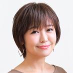 ウイッグ 自然な人毛100%フルウィッグ 医療用ウィッグ 医療用帽子 ウィッグにみえる帽子 ミディアムショート ウイッグ帽子 レディース