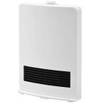 山善 セラミックファンヒーター セラミックヒーター 1200W 小型 速暖 出力2段階切替 転倒オフスイッチ 足元 トイレ 脱衣所 ホワイト