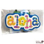 ハワイアン トラベルグッズ お名前タグ バッゲージタグ スーツケース ALOHA アロハ ハワイ旅行に