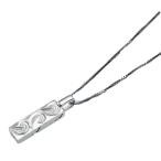 Yahoo! Yahoo!ショッピング(ヤフー ショッピング)ハワイアンジュエリー ミニプレート 手彫り ハワイアンスクロール 波 シルバー ペンダントトップ ペアもお勧め！