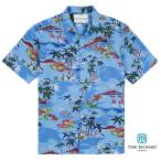 ToriRichardレギュラーサイズ本物のメイドインハワイアロハブランド...
