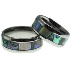 Yahoo! Yahoo!ショッピング(ヤフー ショッピング)ハワイアンジュエリー ペアリング タングステン アバロンシェル 8mm幅 リング