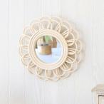  зеркало орнамент зеркало модный круг крюк натуральный туалет living вход ротанг Hawaiian resort море морской запад набережная 